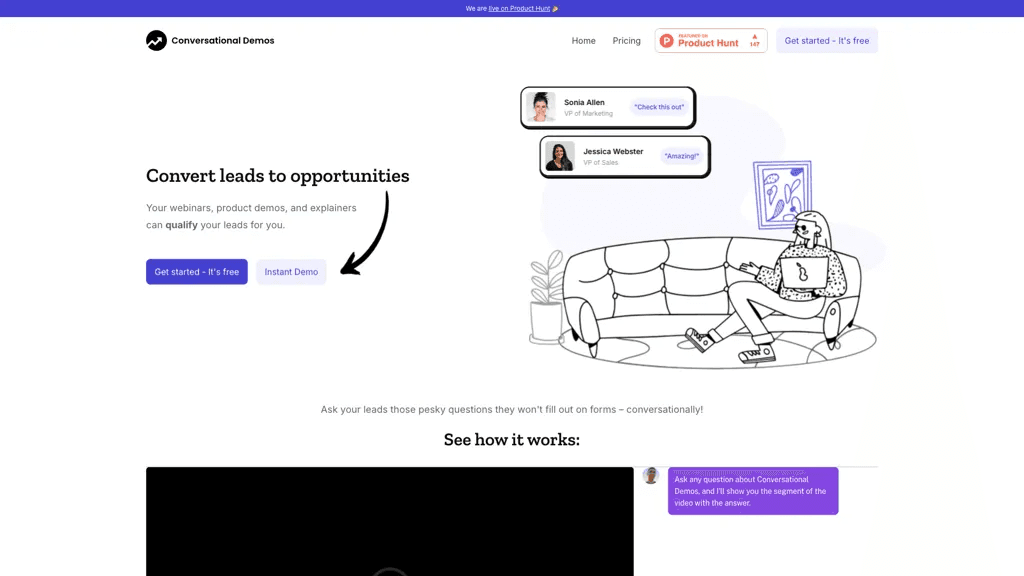 Conversational Demos 工具截图