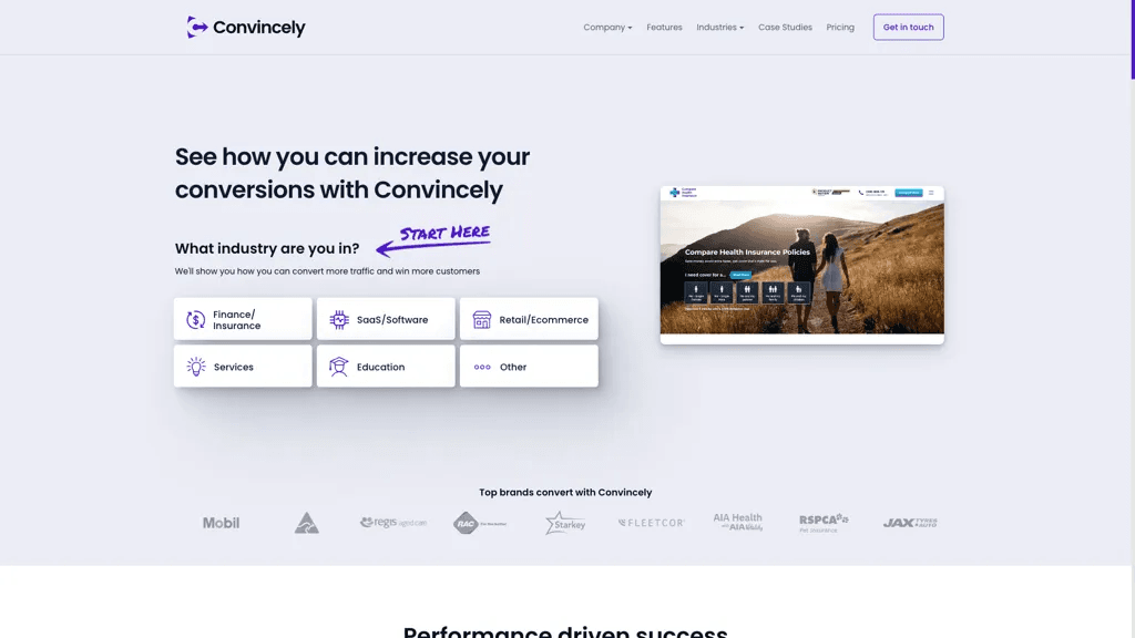 convincely.com 官网截图