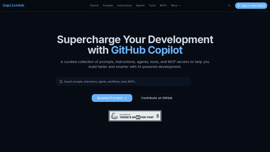 CopilotHub 工具截图