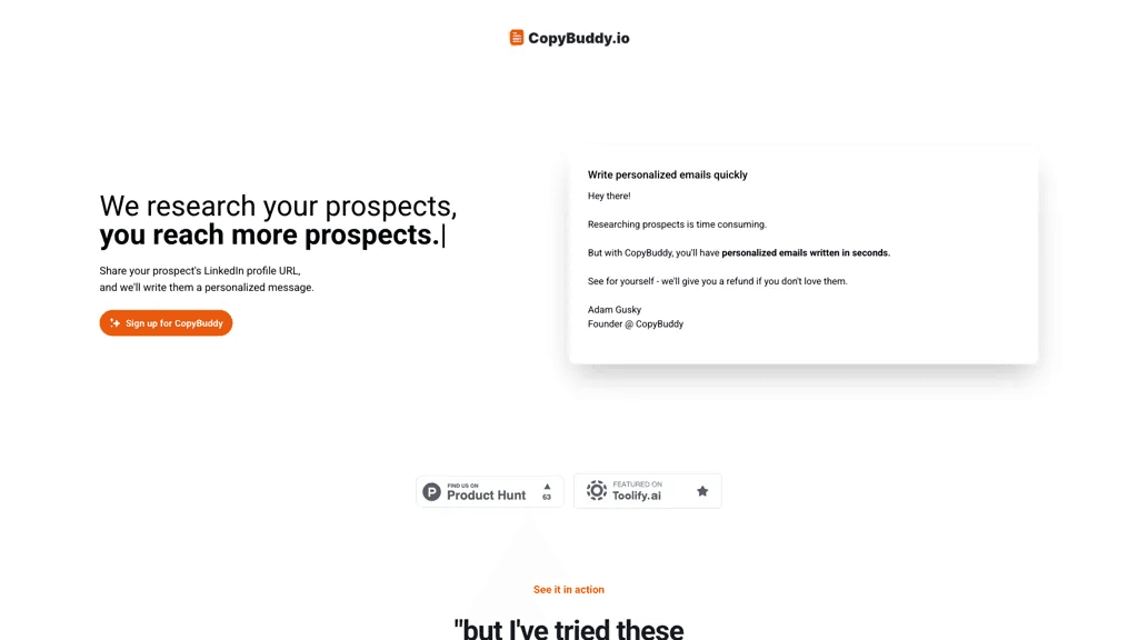 CopyBuddy.io 工具截图