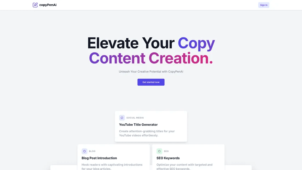 copyPenAi 工具截图