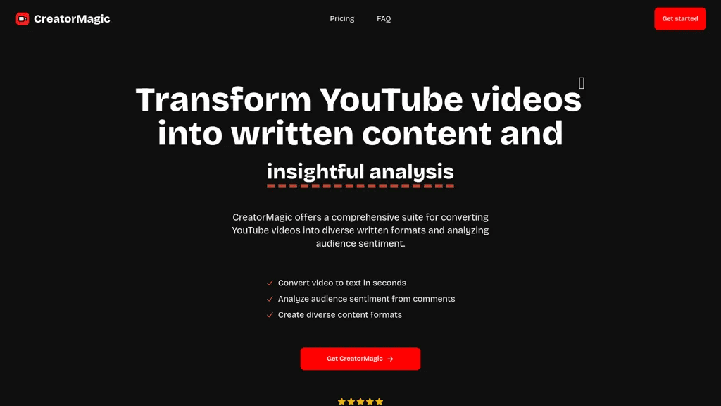 CreatorMagicAI 工具截图