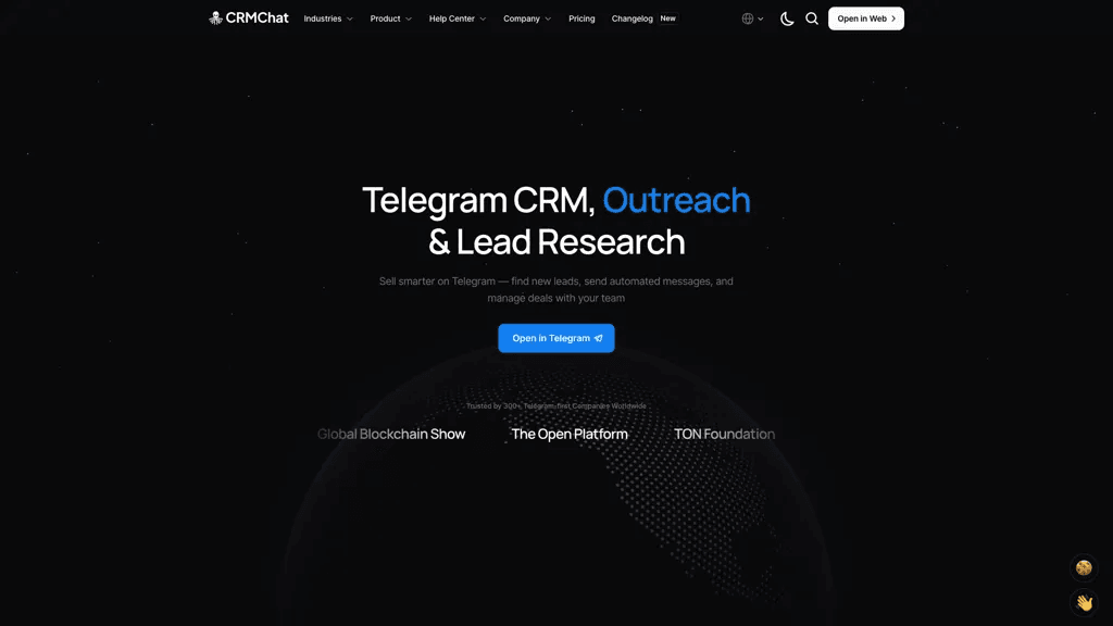 CRM Chat 工具截图