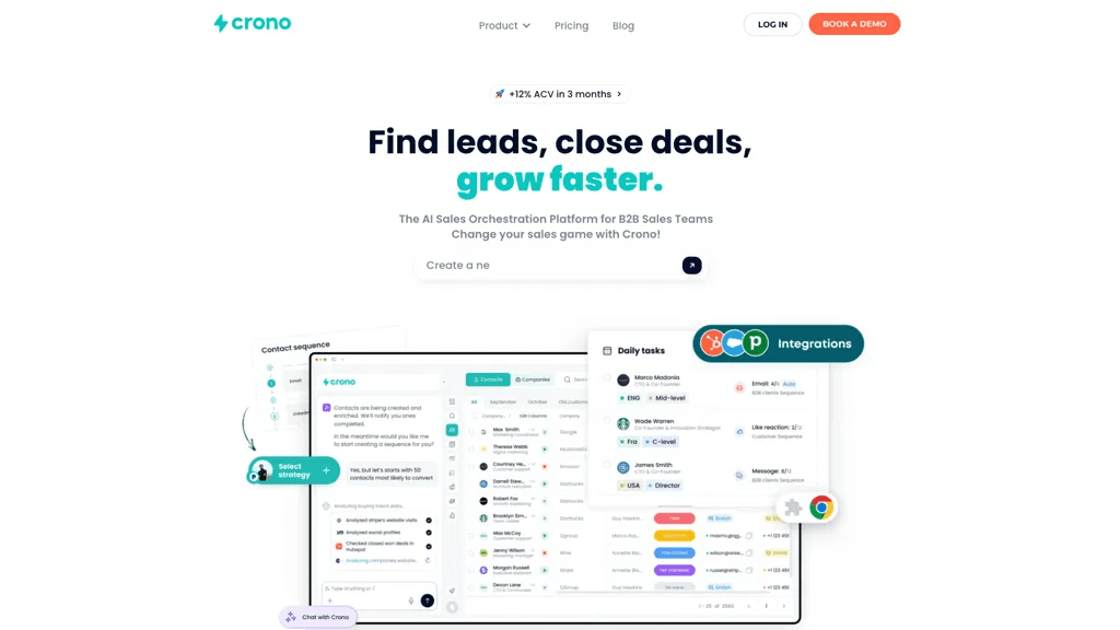 Crono 工具截图