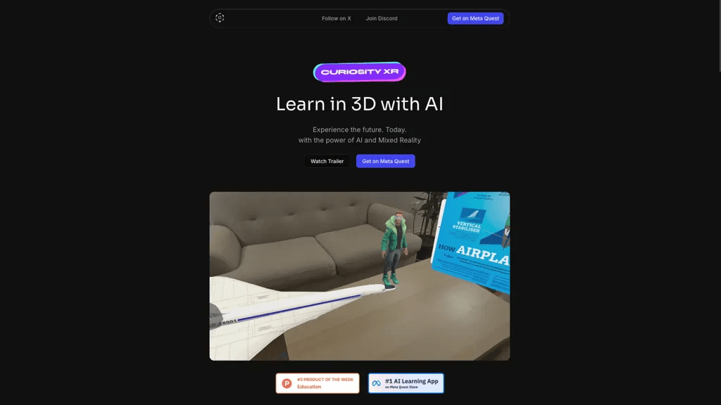 CuriosityXR 工具截图