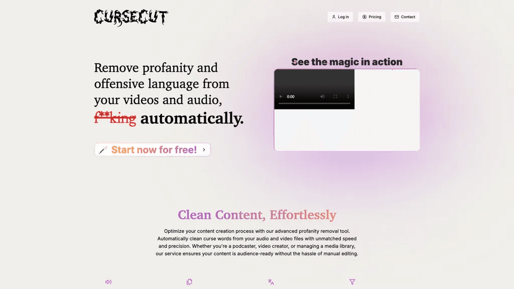 Cursecut 工具截图