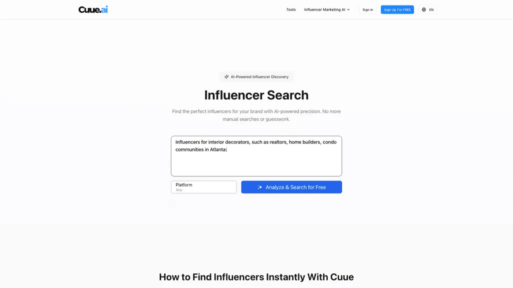 Cuue AI 工具截图