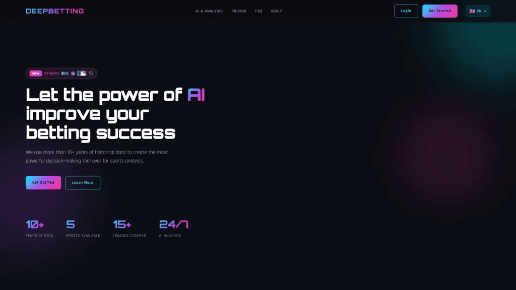 Deepbetting.io 工具截图