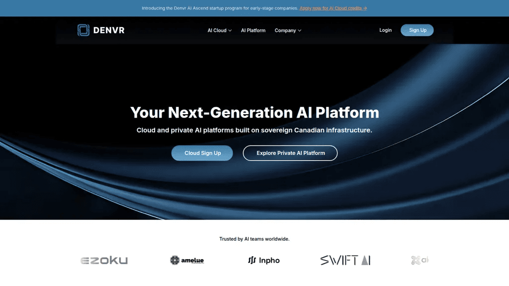 denvr.com 官网截图