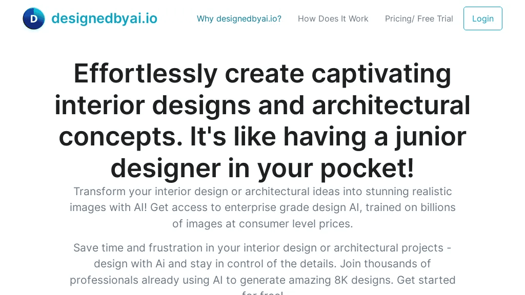 Designedbyai 官网截图
