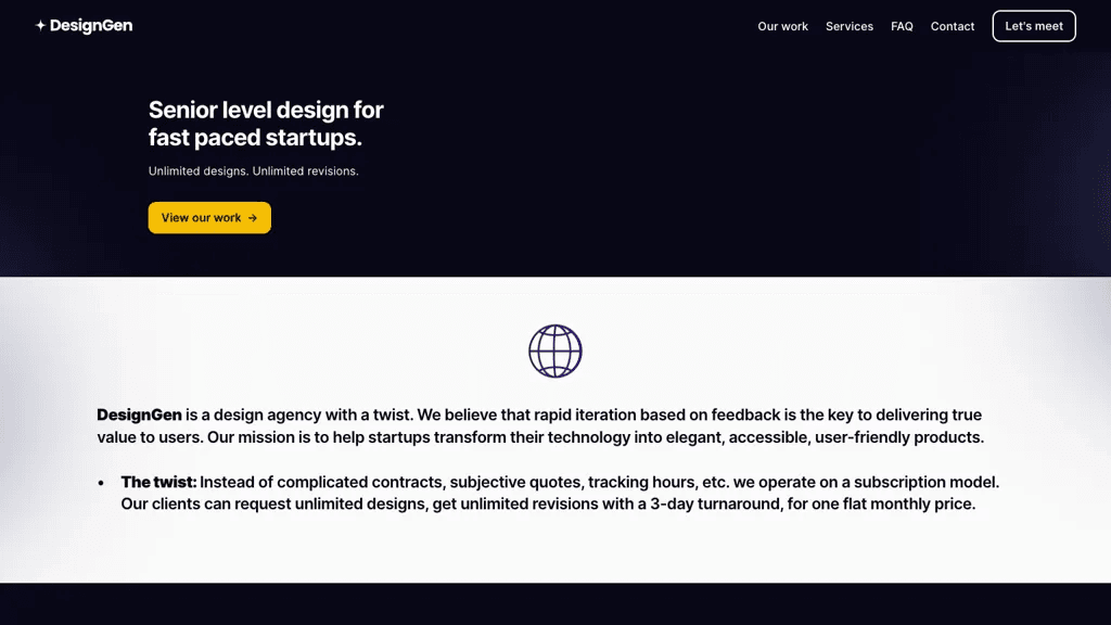 DesignGen 工具截图