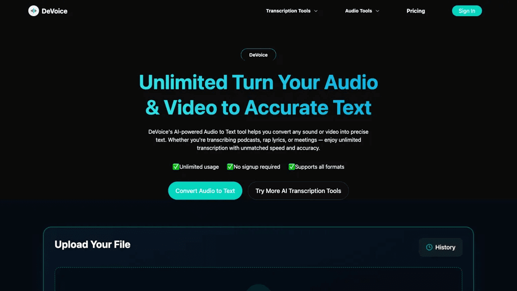 DeVoice 工具截图