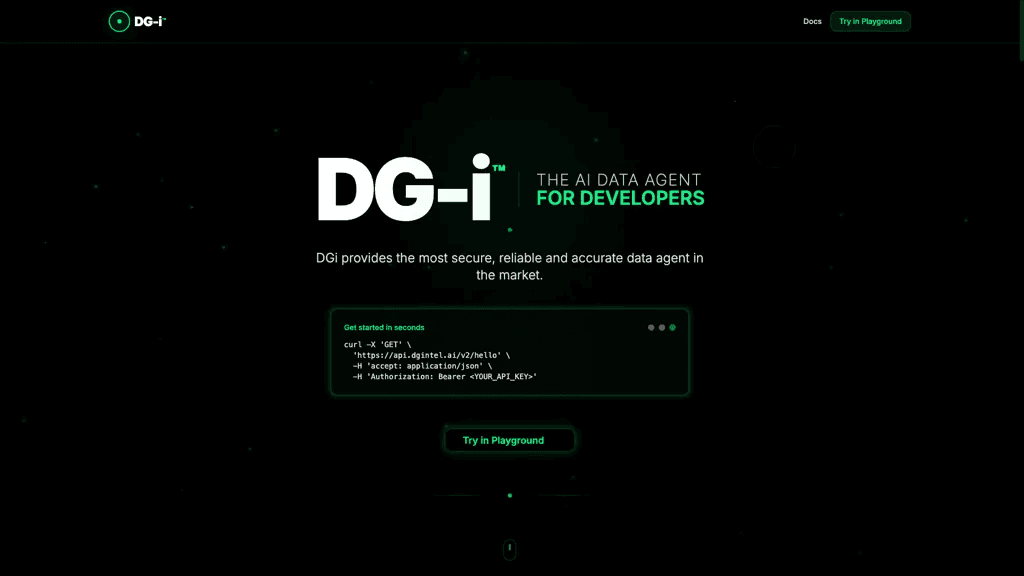 DGi 官网截图