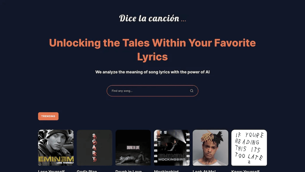Dice la cancion 工具截图