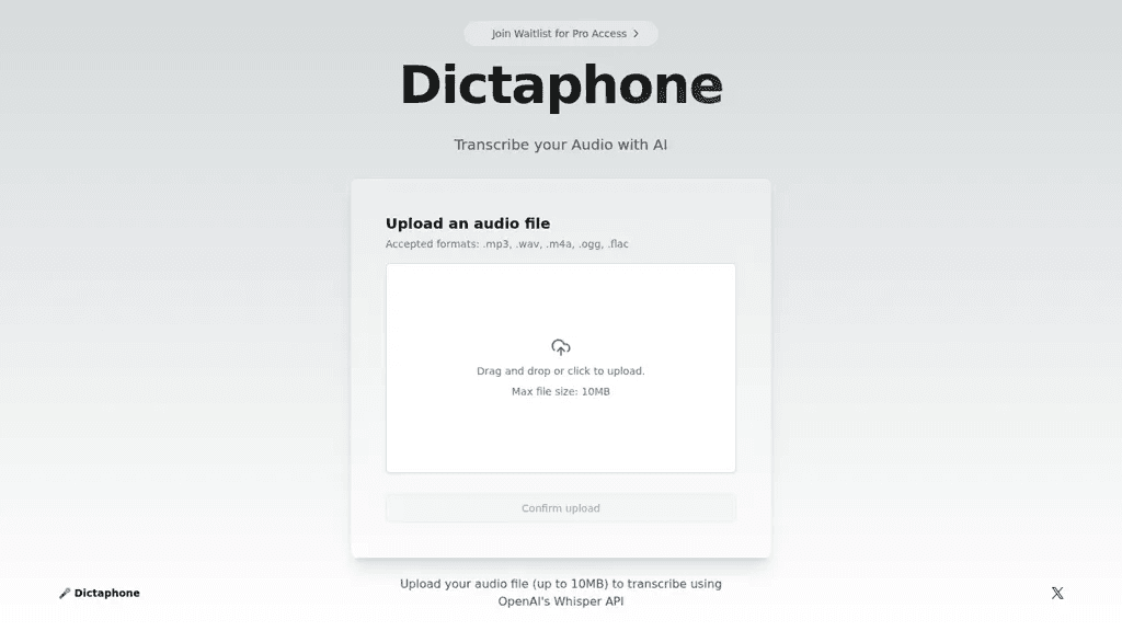 Dictaphone 官网截图