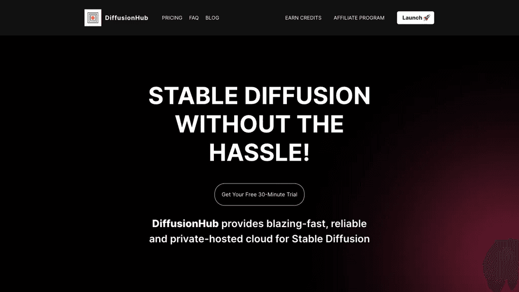 DiffusionHub 工具截图