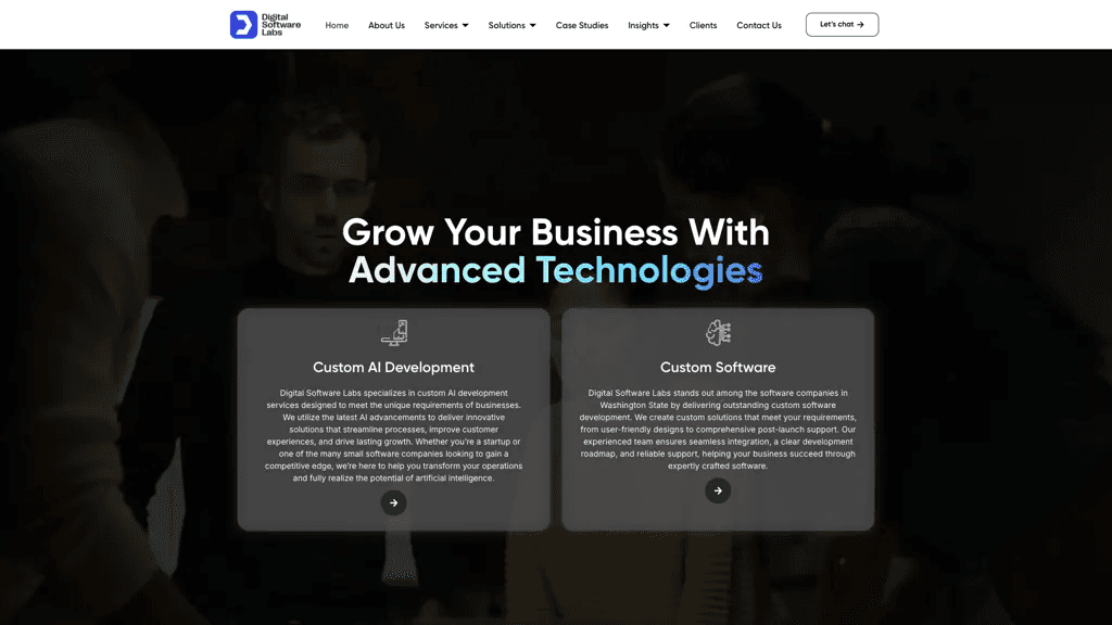 Digital software labs 官网截图