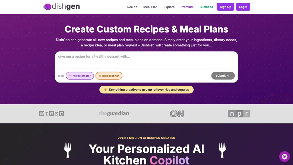 DishGen 工具截图