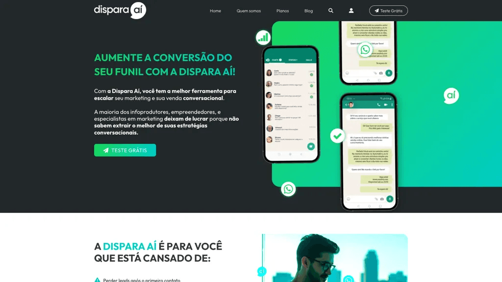 dispara.ai 工具截图