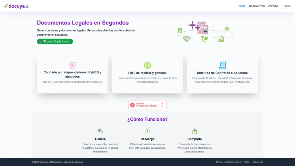 Docuya.ai 工具截图