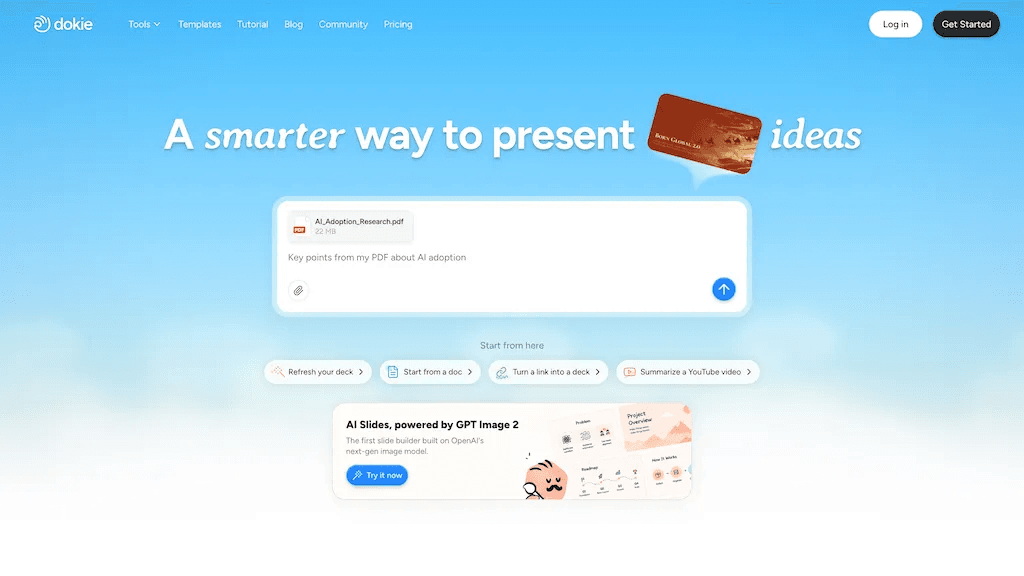 Dokie AI 工具截图