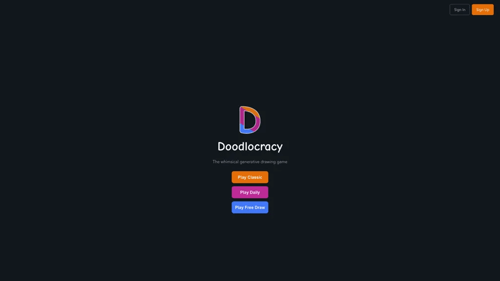Doodlocracy 官网截图