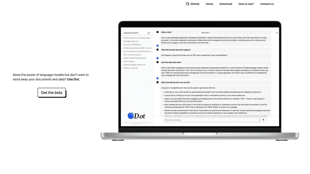Dot App 官网截图