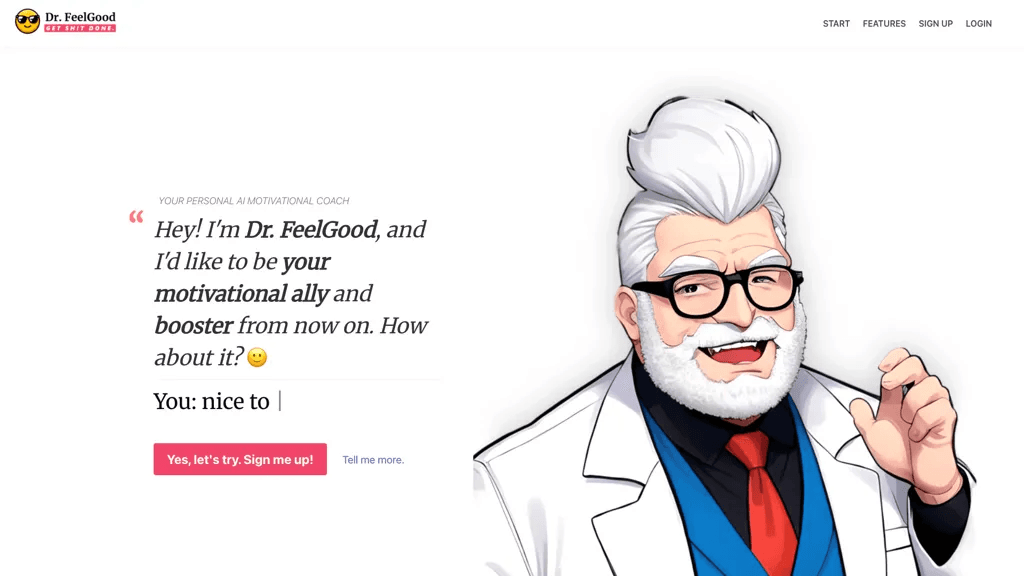 Dr. FeelGood 官网截图