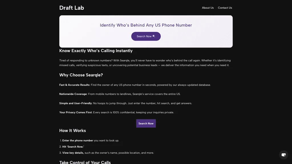 DraftLab 工具截图
