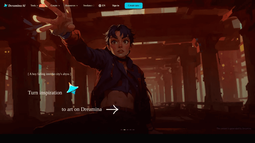 Dreamina 工具截图