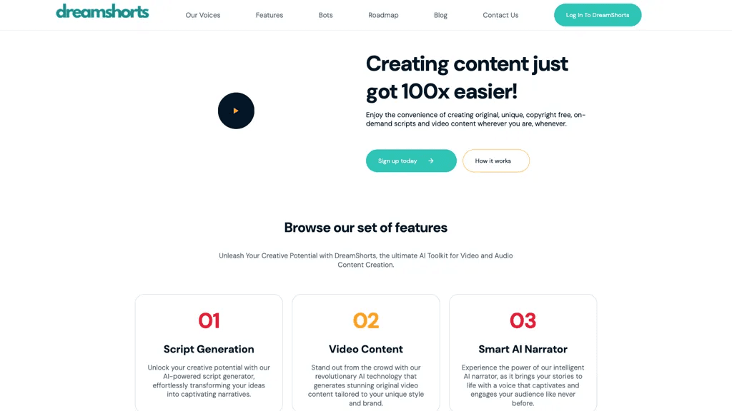 Dreamshorts 工具截图