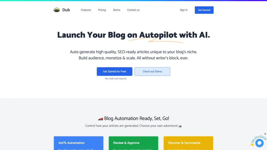 Dub.io 工具截图