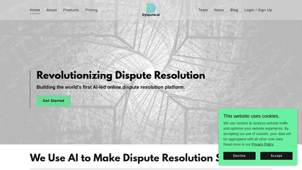 Dyspute.ai 工具截图
