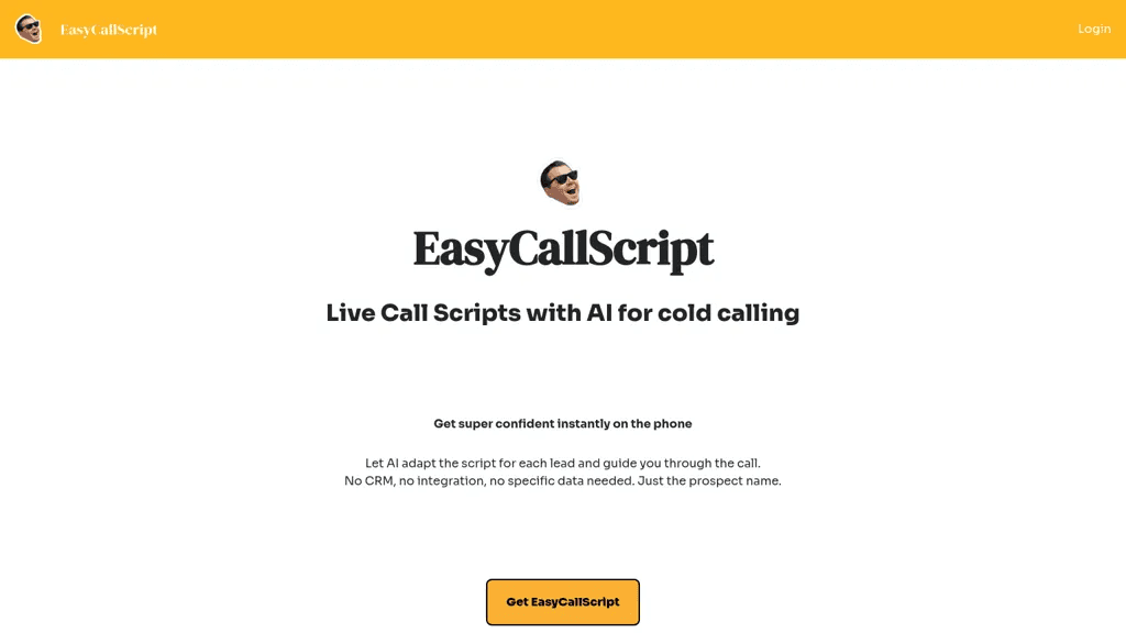 EasyCallScript 工具截图