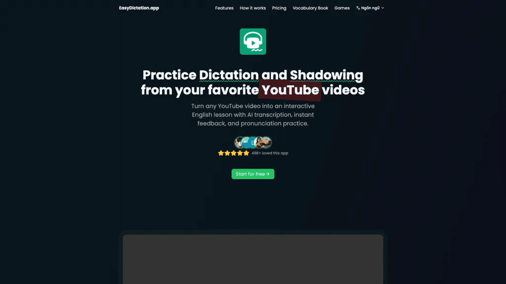 EasyDictation.app 官网截图