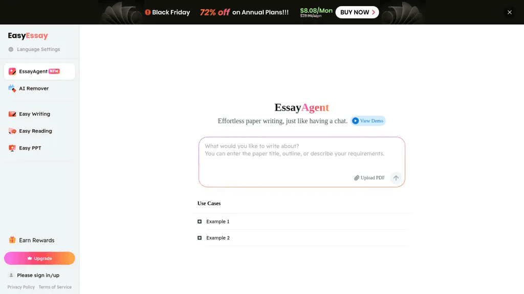 EasyEssay 工具截图