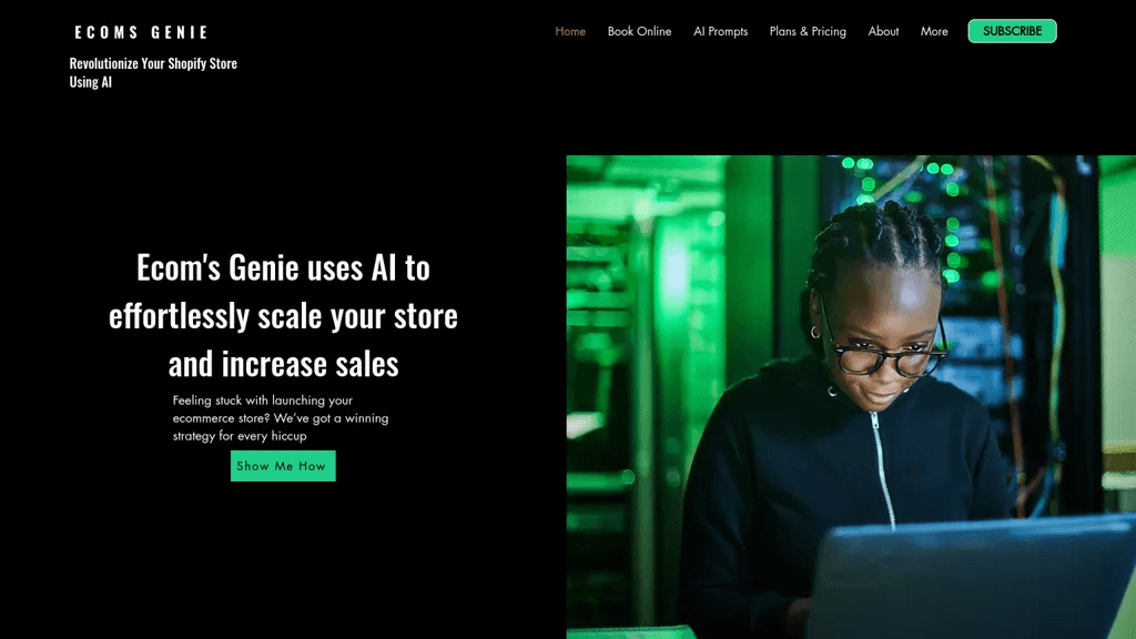 Ecoms genie ai 工具截图