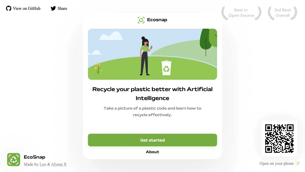 Ecosnap 工具截图