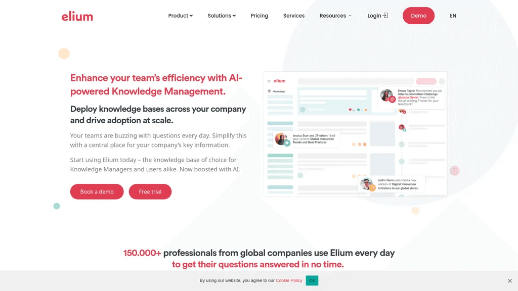 Elium.com 官网截图