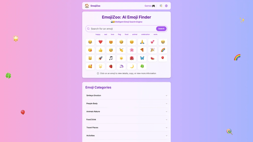 EmojiZoo 官网截图