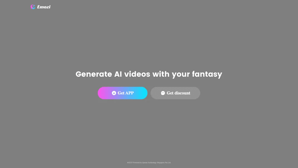 Emozi AI 工具截图