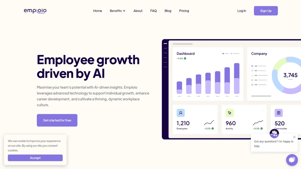 Emploio 官网截图