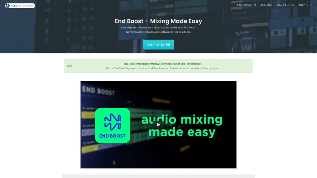 End boost 工具截图