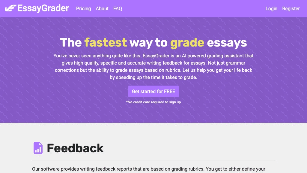 EssayGrader 工具截图
