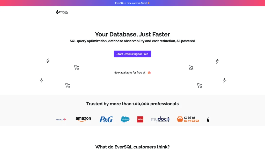 EverSQL 工具截图