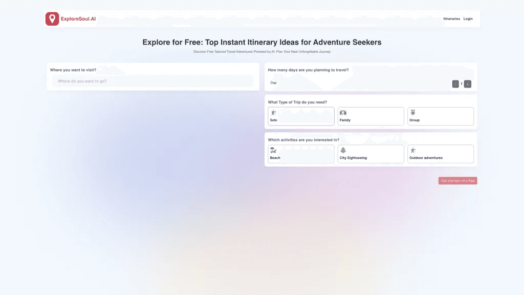 ExploreSoul.AI 工具截图