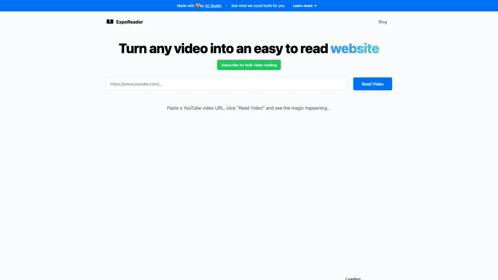 ExpoReader 工具截图