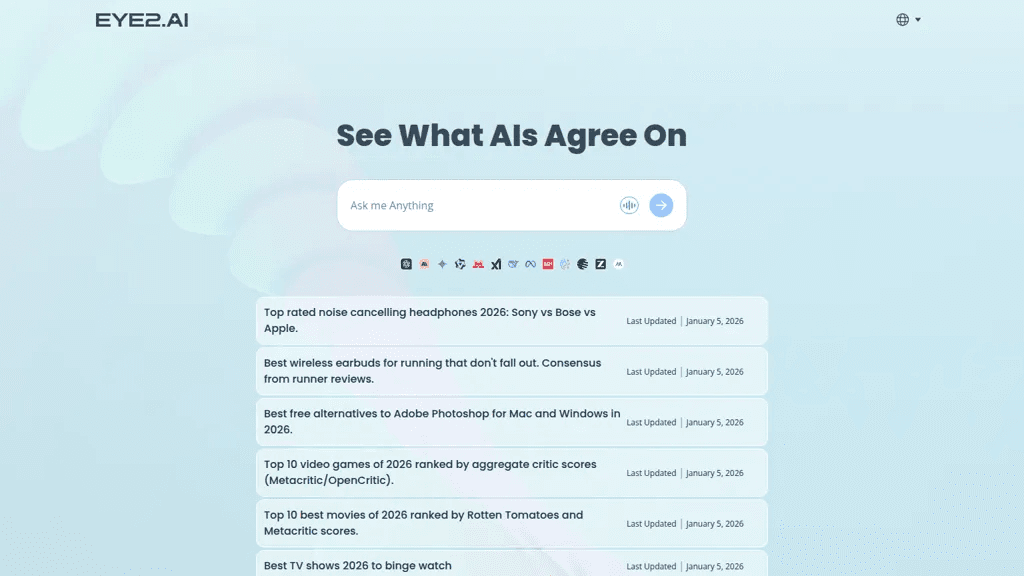 Eye2.ai 官网截图