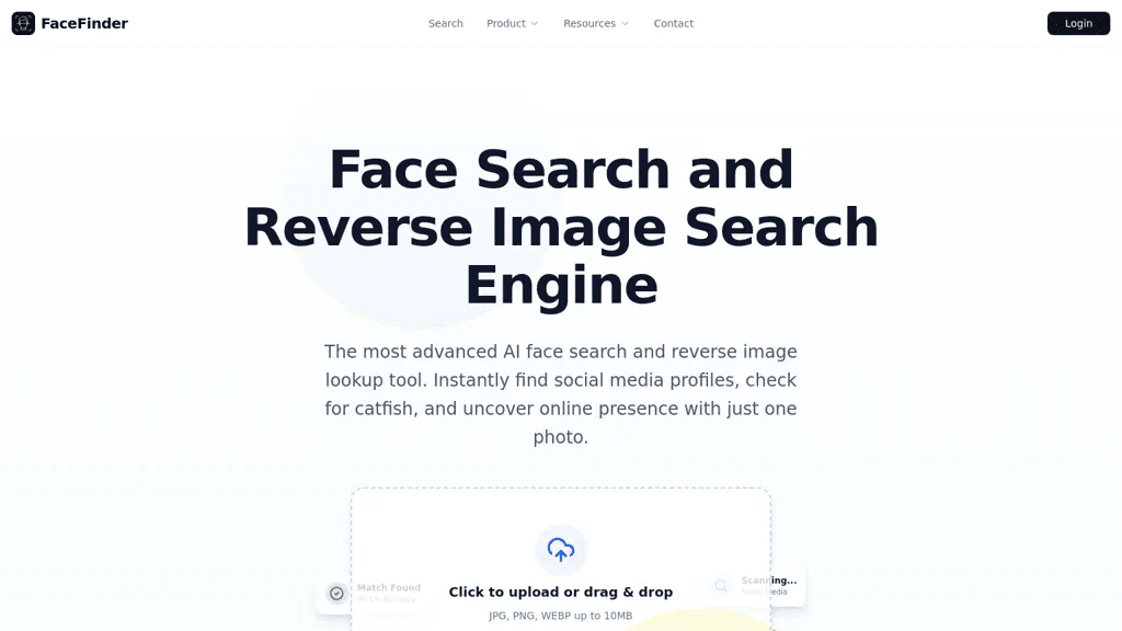 FaceFinder ID 工具截图