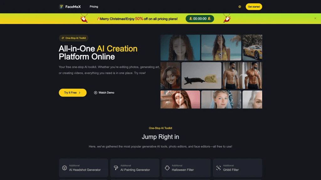 FaceMeX 工具截图